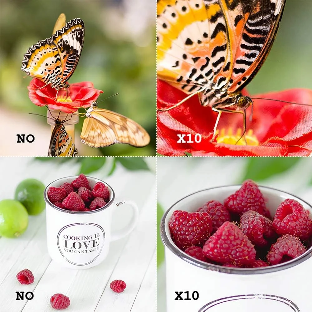 لنز ماکرو 58 میلیمتری Morelian با بزرگنمایی 10 برابر، لنز کلوزآپ سازگار با قاب ضدآب دوربینهای GoPro Hero 7 Black 6 5 Black و سایر لوازم جانبی GoPro لنز ماکرو 58 میلیمتری Morelian با بزرگنمایی 10 برابر، لنز کلوزآپ سازگار با قاب ضدآب دوربینهای GoPro Hero 7 Black 6 5 Black و سایر لوازم جانبی GoPro