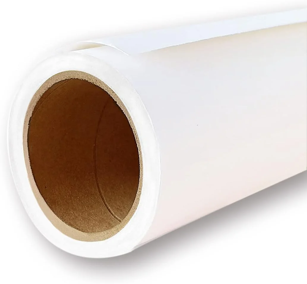 کاغذ پس زمینه عکاسی بدون درز Yizhily، پس زمینه کاغذی برای عکاسی، 2.72 متر در 15.2 متر، سفید قطبی