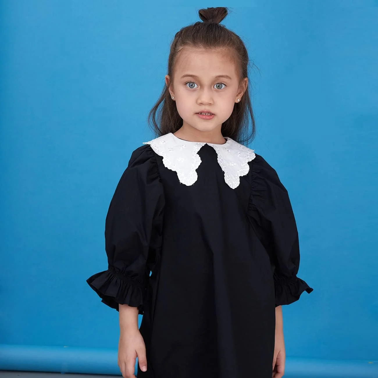 رول کاغذ پس زمینه عکاسی بدون درز Yizhily برای عکسبرداری، عرض 135 سانتی متر در طول 4.8 متر، آبی روشن