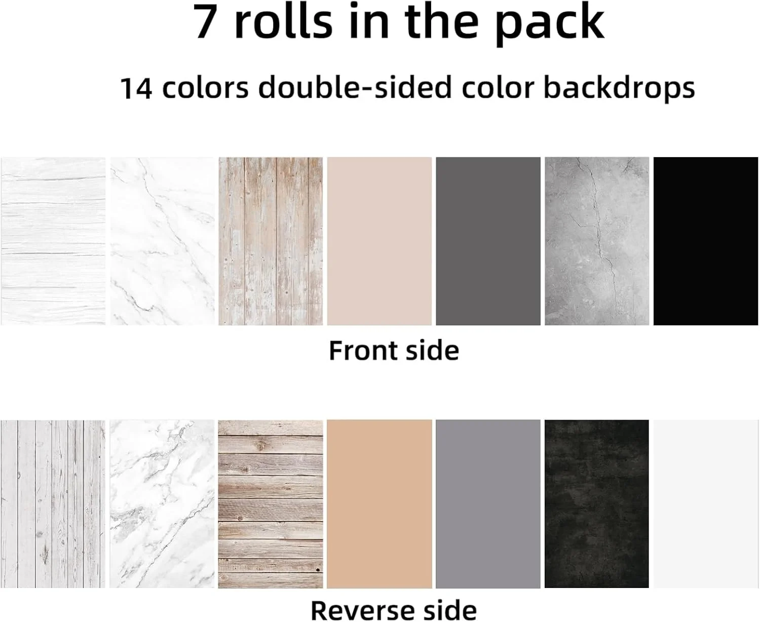 کیت پس زمینه عکاسی، پس زمینه کاغذی دو طرفه با پایه، 56x86 سانتی متر، 14 رنگ، برای عکاسی از محصولات غذایی، لوازم استودیویی رومیزی کیت پس زمینه عکاسی، پس زمینه کاغذی دو طرفه با پایه، 56x86 سانتی متر، 14 رنگ، برای عکاسی از محصولات غذایی، لوازم استودیویی رومیزی