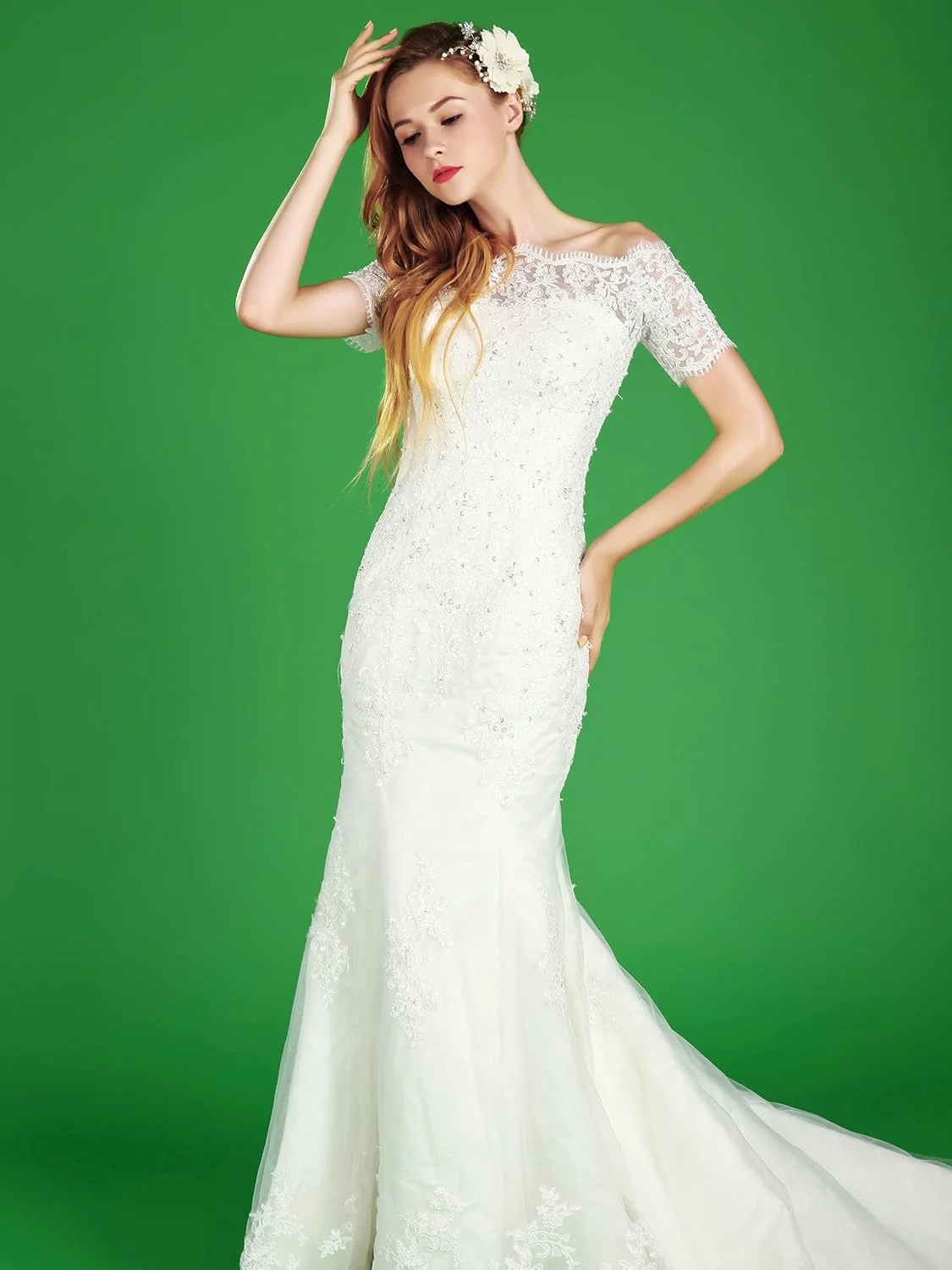 کاغذ پس زمینه عکاسی بدون درز Huamei، پس زمینه عکس با عرض 135 سانتی متر در طول 4.8 متر (استینگر)