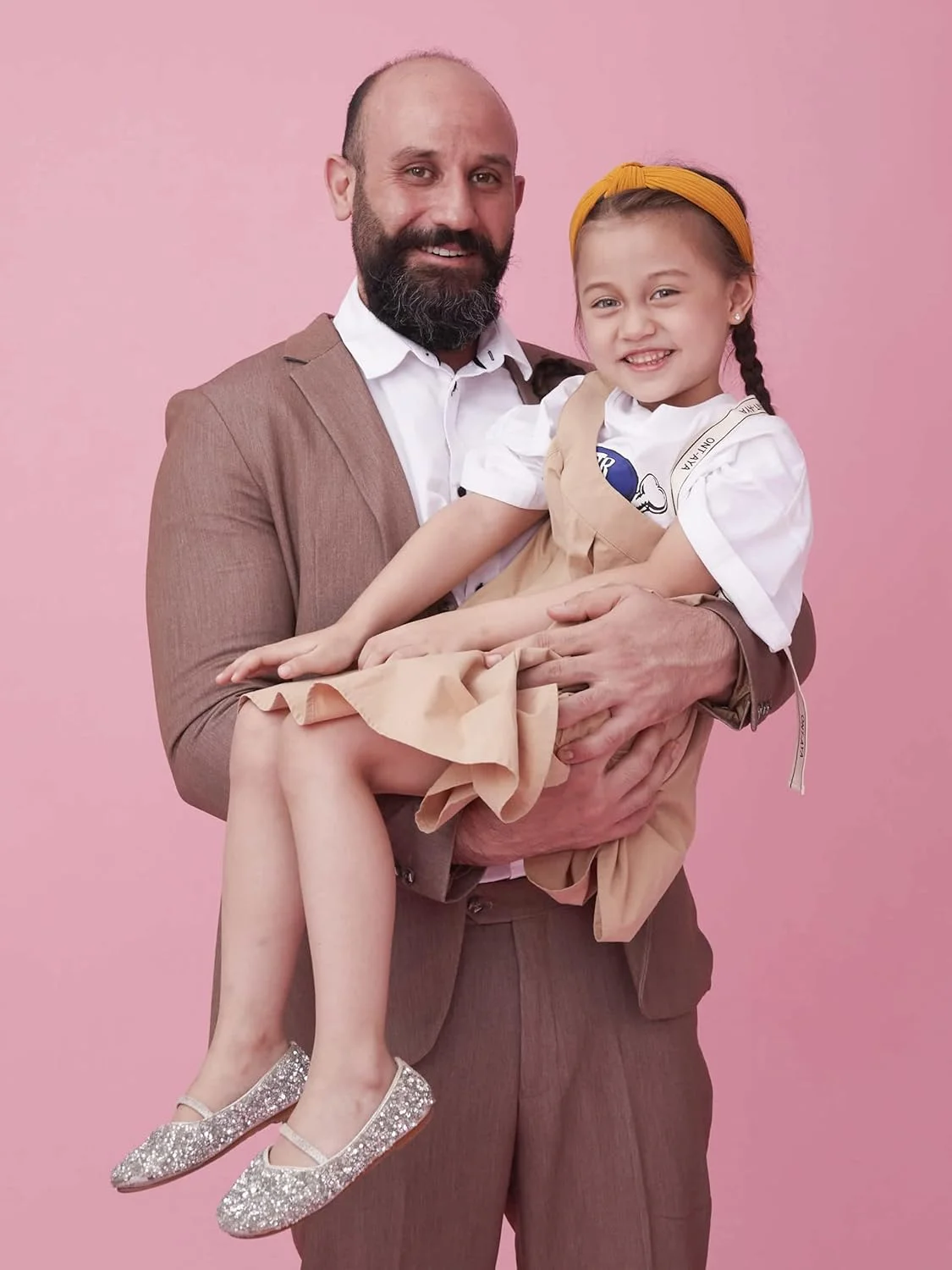 کاغذ پس زمینه عکاسی بدون درز Huamei (1.35x4.8 متر، صورتی گل میخک)