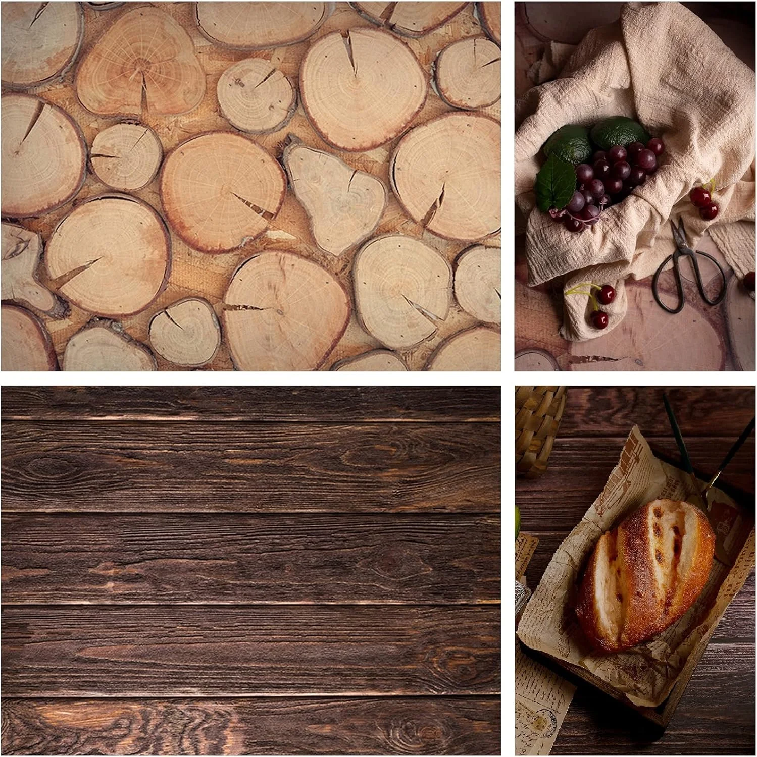 پس زمینه فلت لی 2 در 1 Selens، 56x88 سانتی متر، پس زمینه عکاسی کاغذ قهوه ای برای عکاسی از محصولات آرایشی لذیذ و پوستر