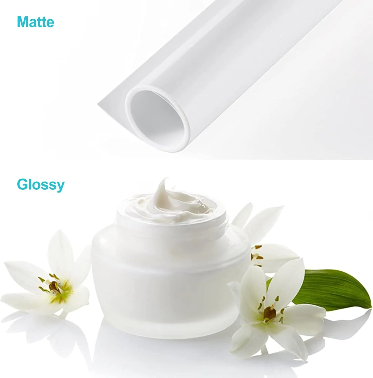 پس زمینه عکاسی سفید Selens با ابعاد 40x66 سانتی متر، مات و صاف، جنس PVC، مناسب برای عکاسی از محصولات کوچک پس زمینه عکاسی سفید Selens با ابعاد 40x66 سانتی متر، مات و صاف، جنس PVC، مناسب برای عکاسی از محصولات کوچک