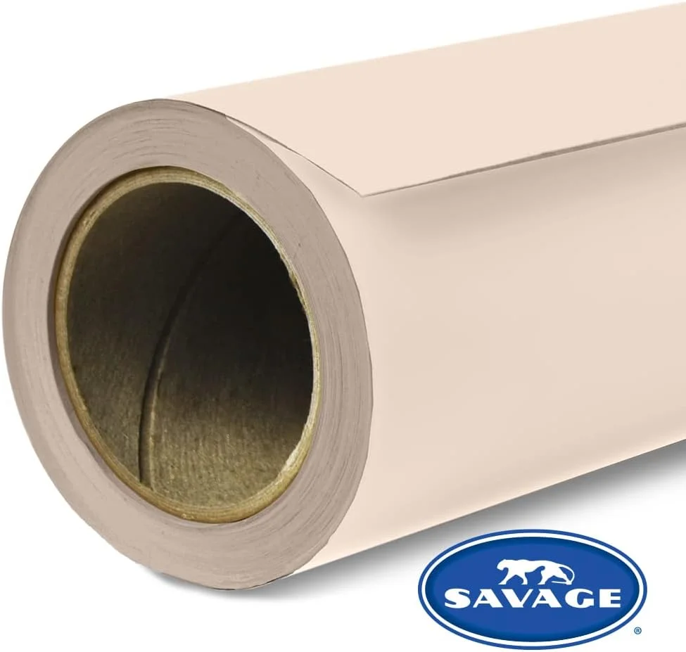 پس زمینه عکاسی کاغذی بدون درز - رنگ شماره 51 استخوانی، سایز 218 سانتی متر عرض در 11 متر طول، پس زمینه برای ویدیوهای یوتیوب، استریم، مصاحبه ها و پرتره ها - ساخت ایالات متحده آمریکا پس زمینه عکاسی کاغذی بدون درز - رنگ شماره 51 استخوانی، سایز 218 سانتی متر عرض در 11 متر طول، پس زمینه برای ویدیوهای یوتیوب، استریم، مصاحبه ها و پرتره ها - ساخت ایالات متحده آمریکا