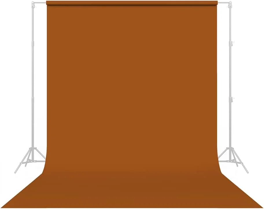 پس زمینه عکاسی کاغذی بدون درز - رنگ شماره 17 سی ینا، اندازه 272 سانتی متر عرض در 11 متر طول، پس زمینه برای ویدیوهای یوتیوب، استریم، مصاحبه ها و پرتره ها - ساخت ایالات متحده آمریکا