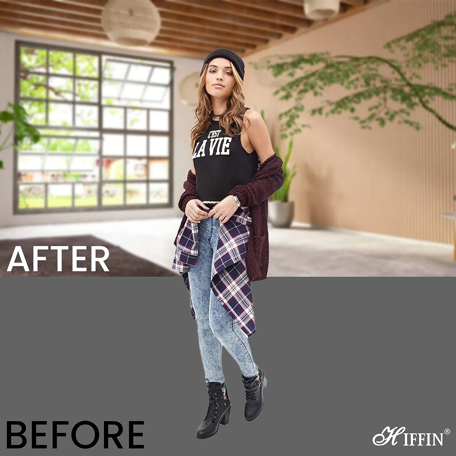 پس زمینه عکاسی حرفه ای هافین خاکستری، 2.4x3.6 متر، مناسب برای استودیو عکاسی پس زمینه عکاسی حرفه ای هافین خاکستری، 2.4x3.6 متر، مناسب برای استودیو عکاسی