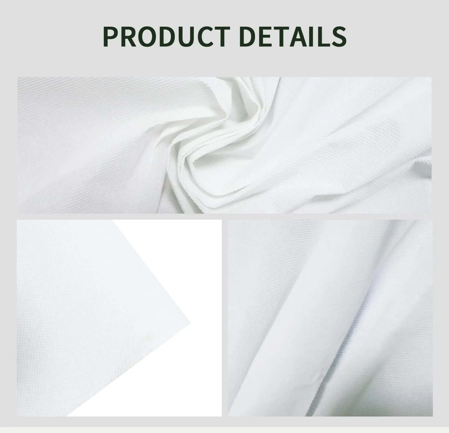 پارچه پس زمینه عکاسی غیر بافته پادوم 2x3 متر (سفید)