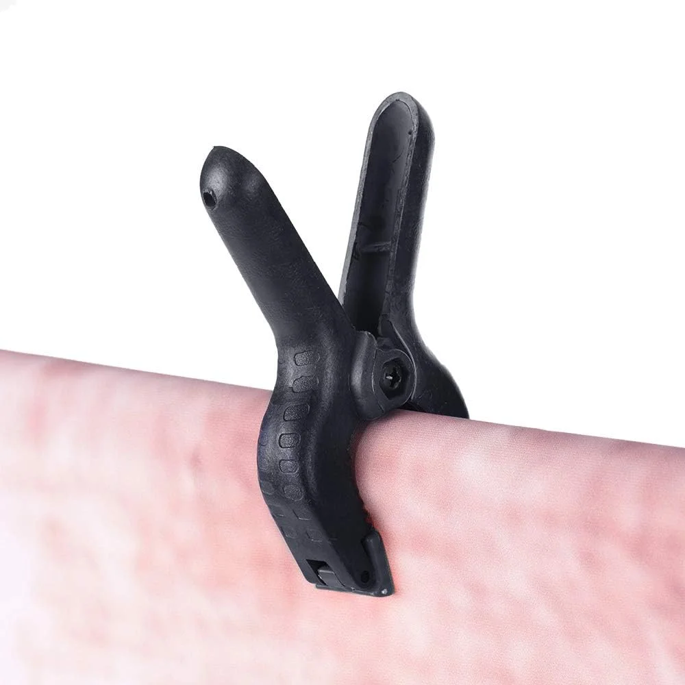 گیره های پلاستیکی محکم برای تجهیزات استودیوی عکاسی، استفاده جهانی، نگهدارنده پس زمینه کاغذ عکس، 6 عددی