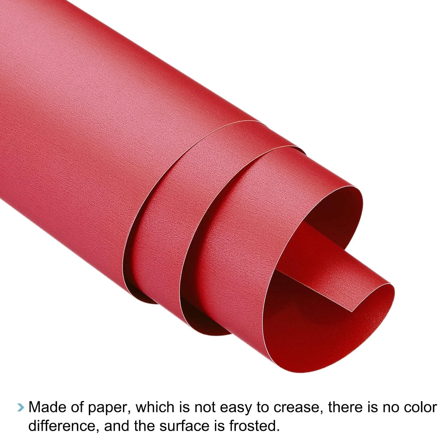 پس زمینه عکاسی بدون درز 78x53 سانتی متری، پس زمینه کاغذی مات بدون انعکاس برای استودیوی عکس، صورتی روشن (رنگ: قرمز، سایز: تک سایز)