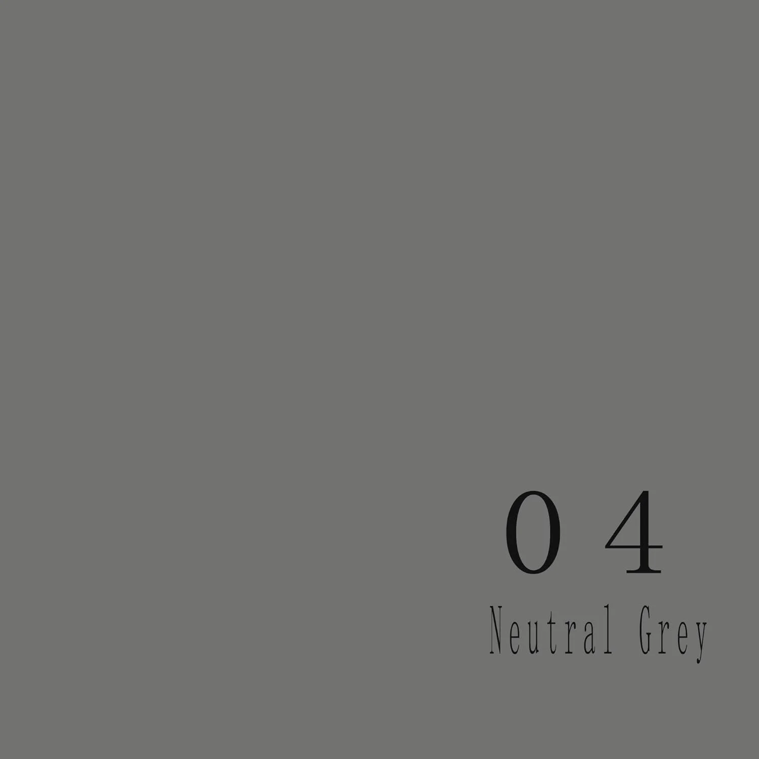 رول کاغذ پس زمینه عکاسی بدون درز، پس زمینه کاغذ عکس خاکستری برای عکاسی، فیلمبرداری و استریم (272x11 متر، خاکستری خنثی)