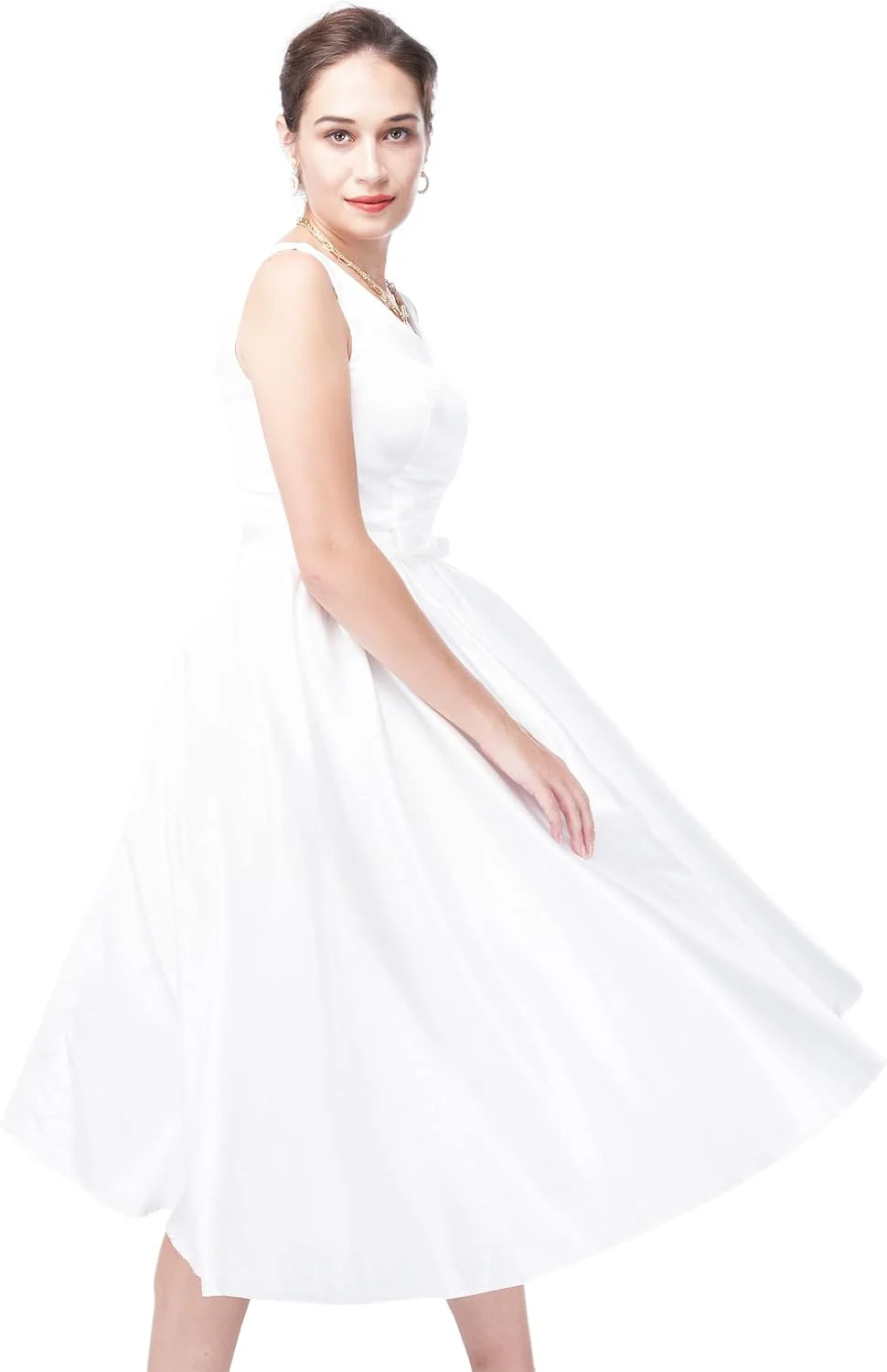 کاغذ پس زمینه عکاسی بدون درز Huamei (1.35x4.8 متر، سفید قطبی)