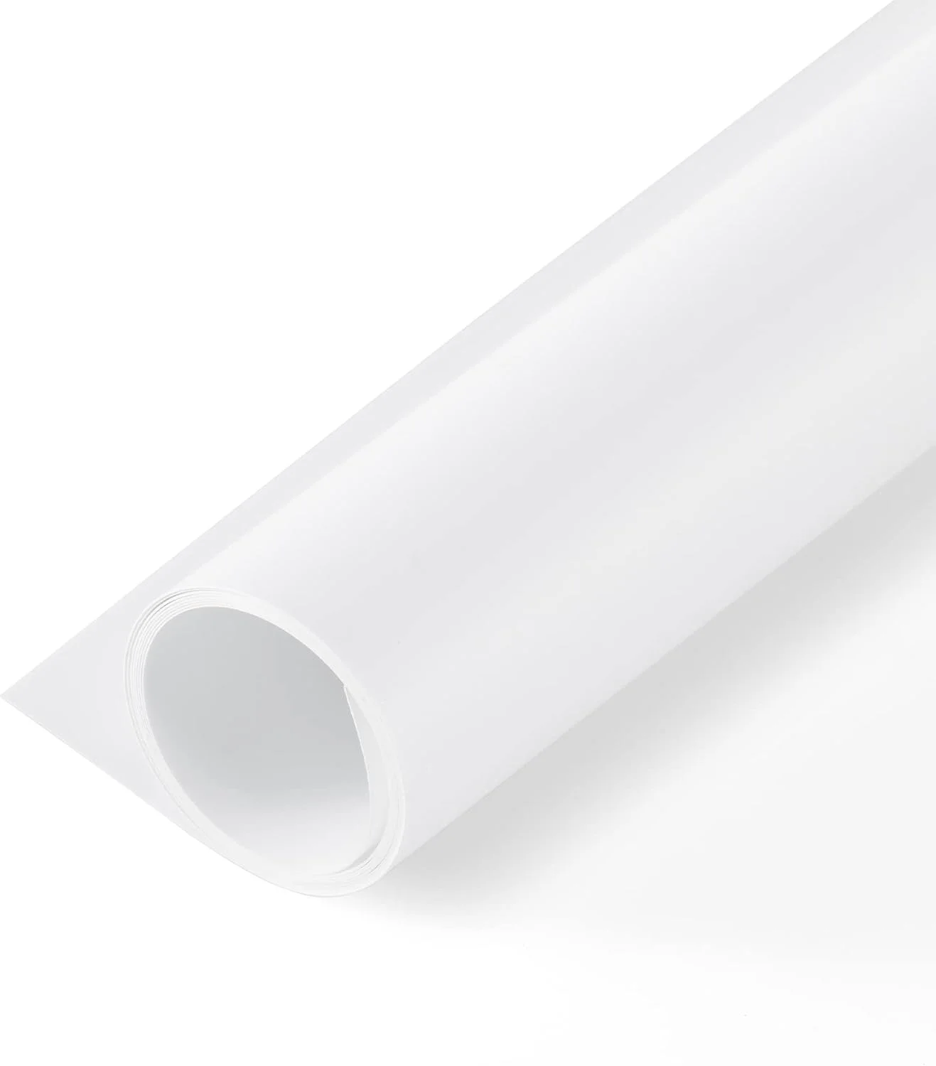 پس زمینه بزرگ PVC، 120x240 سانتی متر، وینیل بدون درز برای عکاسی از محصولات، استودیوی دسکتاپ ویدئویی - سفید