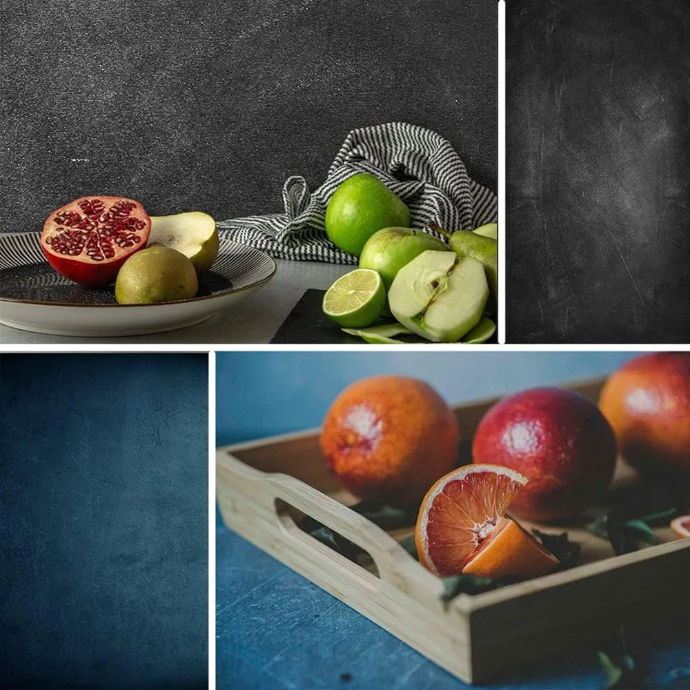 پس زمینه عکاسی Evanto با ابعاد 66x42 سانتی متر با 2 طرح مختلف برای عکاسی تخت و عکاسی غذا - پس زمینه تخته سیاه