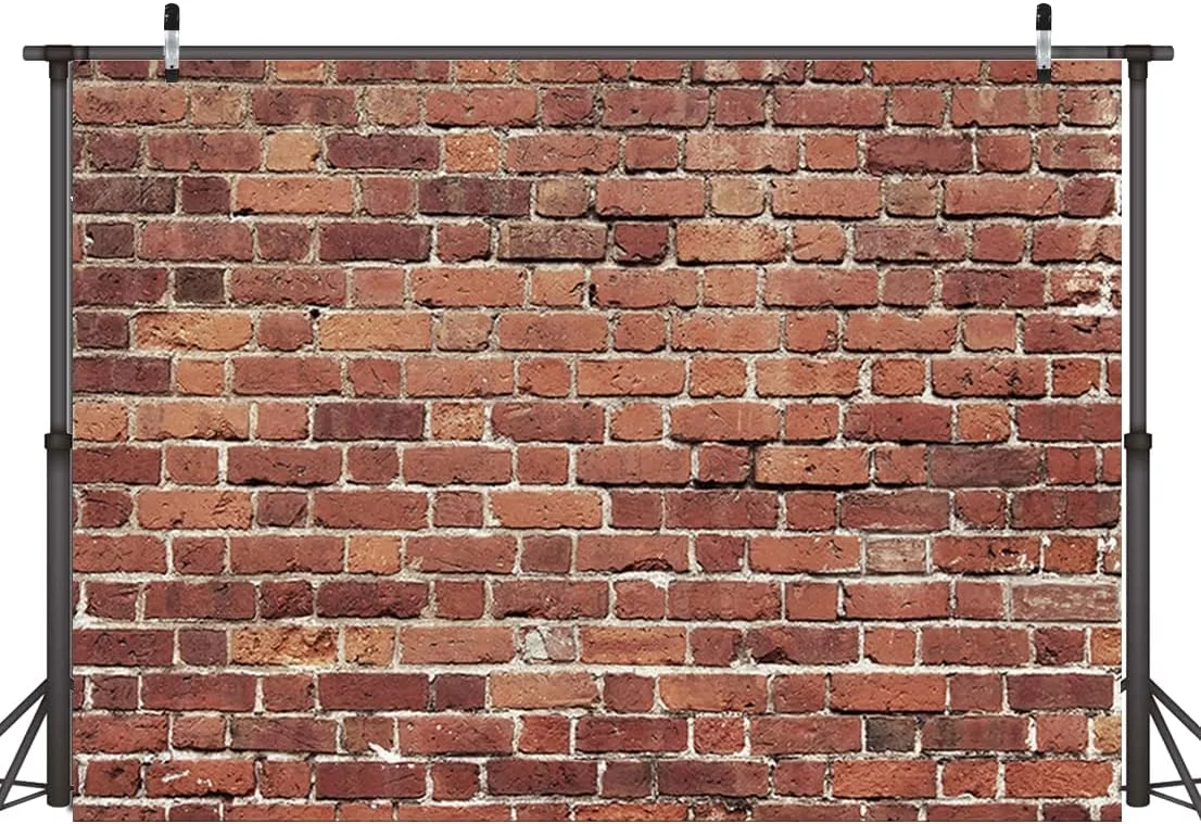 پس زمینه عکاسی دیوار آجری قرمز Dudaacvt، 213x152 سانتی متر، وینیل نازک، مناسب برای پس زمینه عکس، جشن تولد کودک، عکاسی و لوازم جانبی عکاسی مدل D630