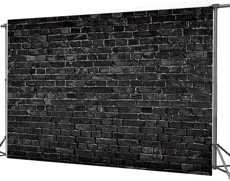 پس زمینه عکاسی دیوار آجری مشکی CYLYH - تم قدیمی پس زمینه سنگی برای دکوراسیون جشن تولد D866 پس زمینه عکاسی دیوار آجری مشکی CYLYH - تم قدیمی پس زمینه سنگی برای دکوراسیون جشن تولد D866