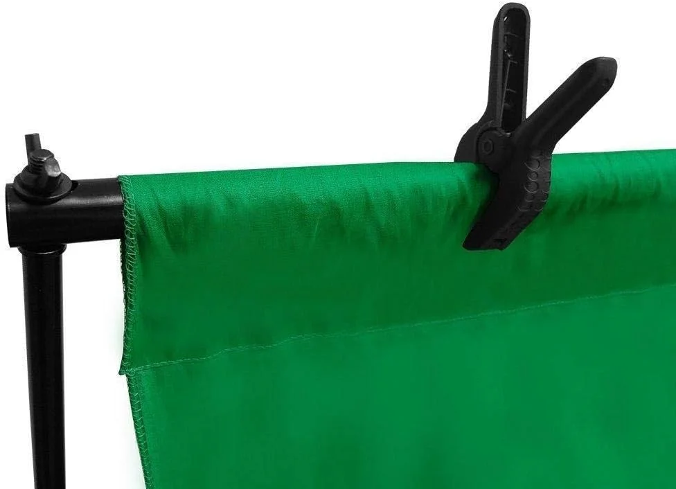 گیره های پس زمینه پارچه ای، کاغذی و موسلین استودیویی DMK POWeR 4.5 اینچی برای پس زمینه های عکاسی، کاغذ عکس، بازتابنده نور و نجاری (بسته 6 عددی)