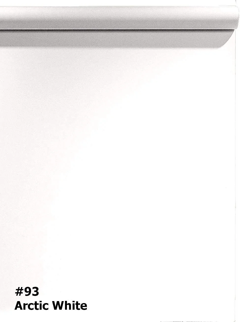 کاغذ پس زمینه عکاسی کوپیک (سفید قطبی) 93 - 1.35 متر در 5.5 متر