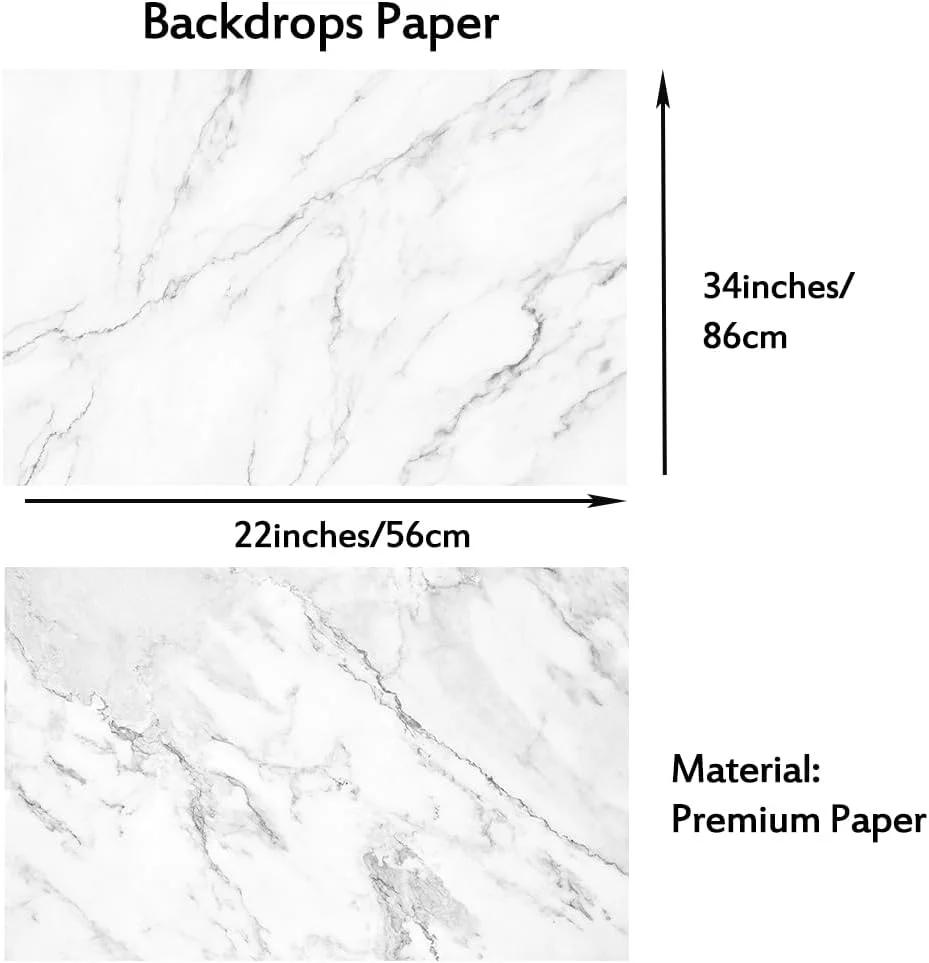 پس زمینه های تخت عکاسی طرح سنگ مرمر Bcolor، بسته 3 عددی، 56x87 سانتی متر، لوازم جانبی دو طرفه برای عکاسی از غذا، جواهرات، عکس های روی میز و وبلاگ، 6 طرح پس زمینه های تخت عکاسی طرح سنگ مرمر Bcolor، بسته 3 عددی، 56x87 سانتی متر، لوازم جانبی دو طرفه برای عکاسی از غذا، جواهرات، عکس های روی میز و وبلاگ، 6 طرح