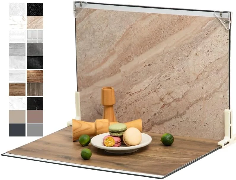 ۱۰ عدد تخته پس زمینه عکس با ۲۰ طرح مختلف برای عکاسی از محصولات کوچک (سایز کوچک ۴۰x۲۹ سانتیمتر)، MDAOCRY