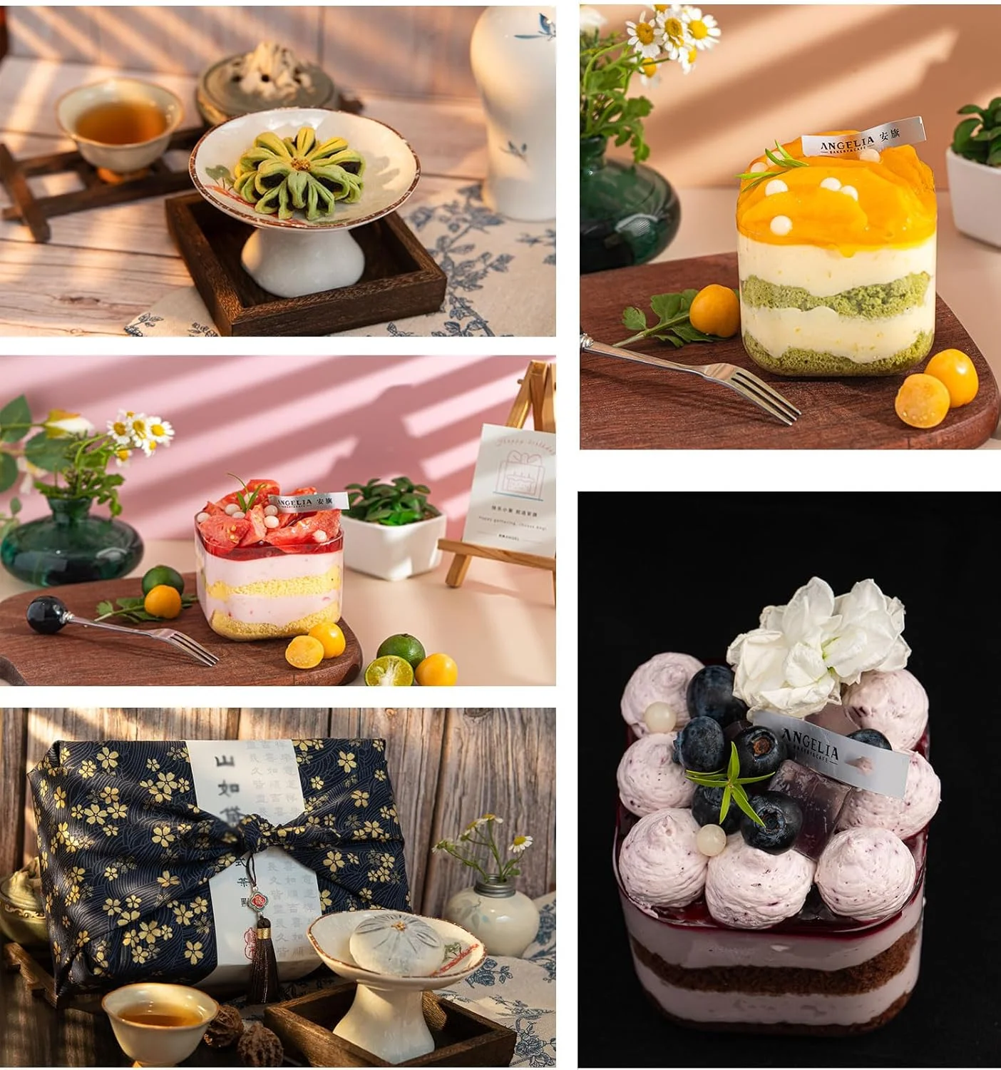 مجموعه 10 عددی پس زمینه عکاسی محصول با 18 طرح مختلف برای عکاسی از غذا، جواهرات و اشیاء کوچک به همراه سایه (42X29.7 سانتی متر)