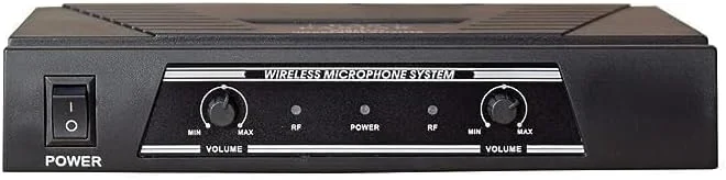 میکروفون های حرفه ای سری Duel VHF مدل KH، دو میکروفون بی سیم برای آواز، اجرای صحنه، معبد، جشنواره (Duel Cordless) میکروفون های حرفه ای سری Duel VHF مدل KH، دو میکروفون بی سیم برای آواز، اجرای صحنه، معبد، جشنواره (Duel Cordless)