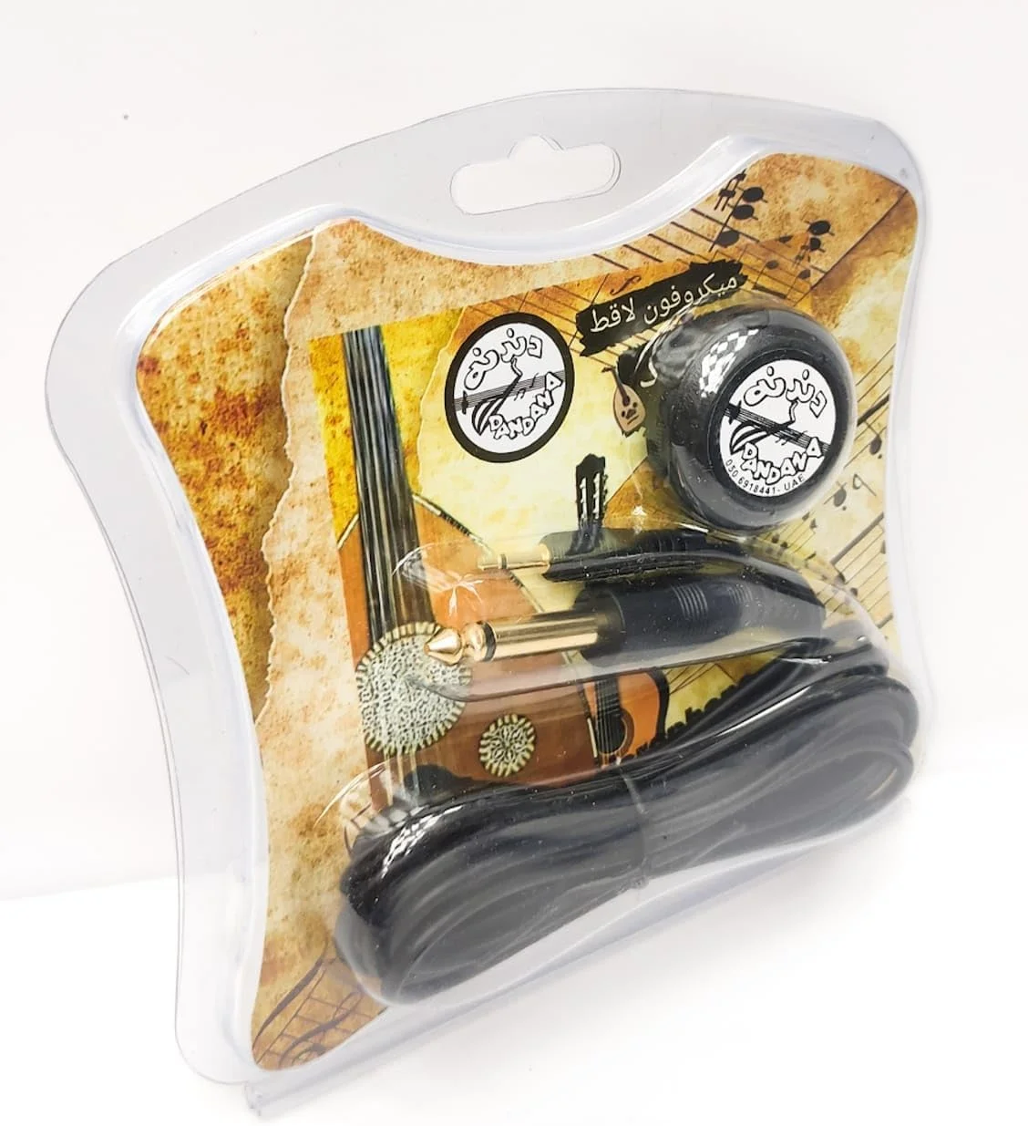 میکروفون پیکاپ عود حرفه ای به همراه کابل، میکروفون تماسی ساز موسیقی میکروفون پیکاپ عود حرفه ای به همراه کابل، میکروفون تماسی ساز موسیقی