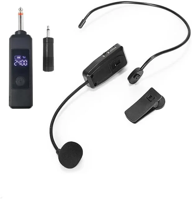 سیستم میکروفون بی سیم ساکسیفون، میکروفون گیره ای مناسب برای ساکسیفون و بلندگوها، میکروفون چند منظوره، گیرنده و فرستنده بی سیم، برد 180 فوت سیستم میکروفون بی سیم ساکسیفون، میکروفون گیره ای مناسب برای ساکسیفون و بلندگوها، میکروفون چند منظوره، گیرنده و فرستنده بی سیم، برد 180 فوت