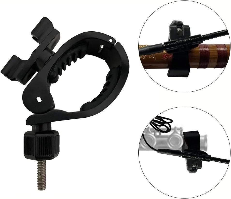 گیره میکروفون فلوت، گیره میکروفون یونیورسال فلوت، لوازم جانبی ساز میکروفون گیره میکروفون قابل تنظیم دو سر گیره میکروفون فلوت، گیره میکروفون یونیورسال فلوت، لوازم جانبی ساز میکروفون گیره میکروفون قابل تنظیم دو سر