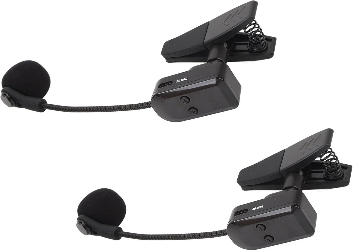 سیستم میکروفون بی سیم 2.4G برای ساکسیفون و ترومپت، میکروفون نصب شده روی ساز برای اجرای زنده، فرستنده جمع و جور قابل شارژ، ضد تداخل