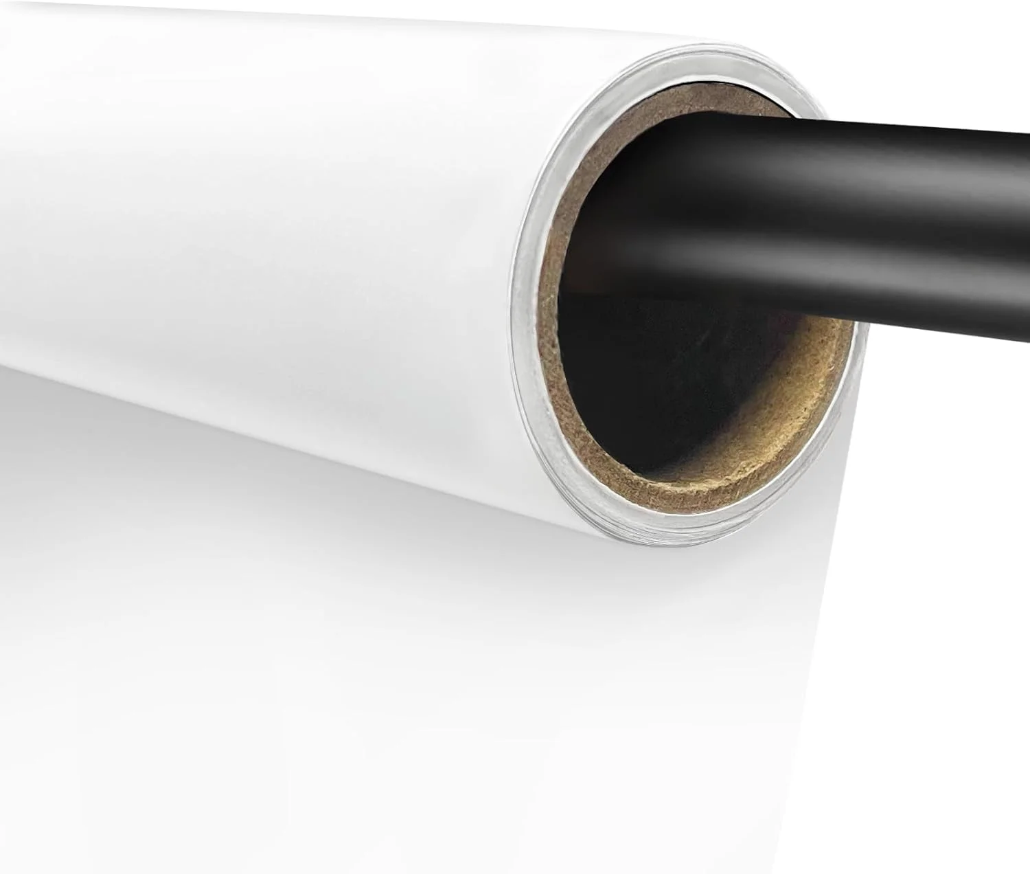 پس زمینه عکاسی یکپارچه مات سفید EMART، رول پس زمینه 1.35 * 4.8 متری، مناسب برای استودیو، ویدئو، پرتره، و عکاسی