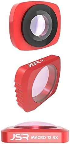 ست لنز زاویه باز فوق العاده عریض JSR 3 در 1 مدل CR، لنز ماکرو 12.5X + فیلتر لنز CPL برای DJI New Pocket