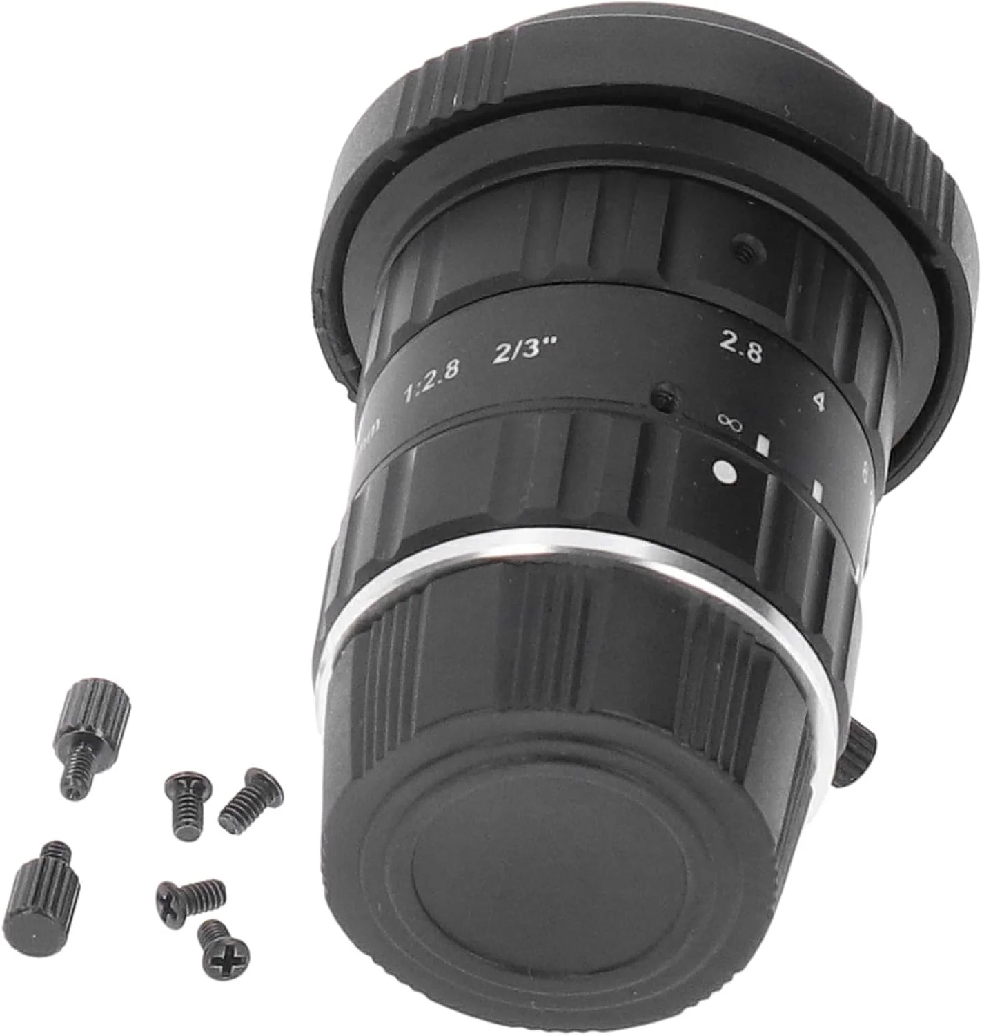 لنز FA، لنز HDMI هشت میلی‌متری MVL MF0828M-8MP 2 3 اینچی، لوازم جانبی لنز دوربین جایگزین، برای تجهیزات صنعتی و الکترونیکی