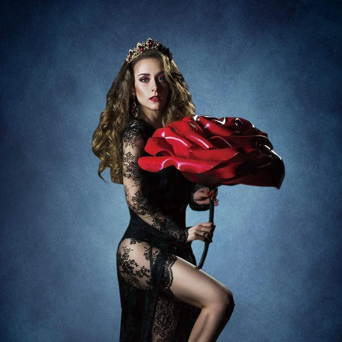 پس زمینه عکس طرح کلاسیک استاد قدیمی ایوینر (آبی دریاچه ای) 1.5x2.1 متر