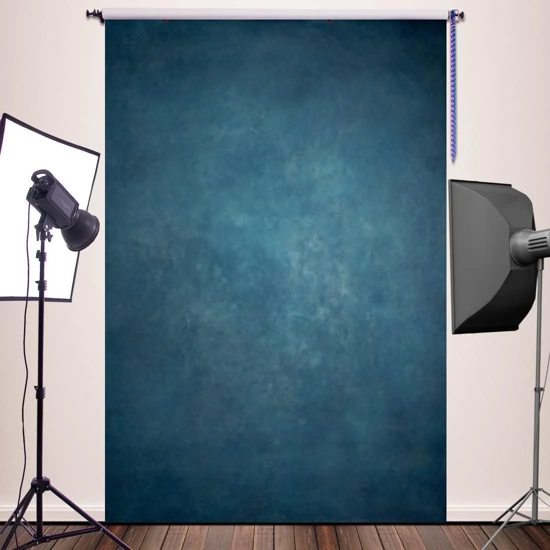 پس زمینه عکس طرح کلاسیک استاد قدیمی ایوینر (آبی دریاچه ای) 1.5x2.1 متر