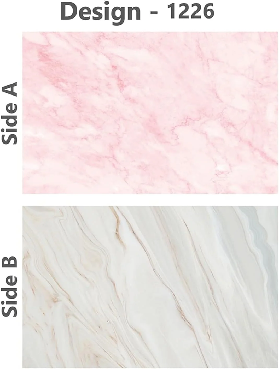 پس زمینه عکاسی 60 * 90 سانتی متری دو طرفه با 2 طرح، ضد آب، بافت عالی، دیوار پس زمینه برای نمایش ویدئو، لوازم جانبی برای عکس های جواهرات/غذا (مرمر صورتی روشن) پس زمینه عکاسی 60 * 90 سانتی متری دو طرفه با 2 طرح، ضد آب، بافت عالی، دیوار پس زمینه برای نمایش ویدئو، لوازم جانبی برای عکس های جواهرات/غذا (مرمر صورتی روشن)