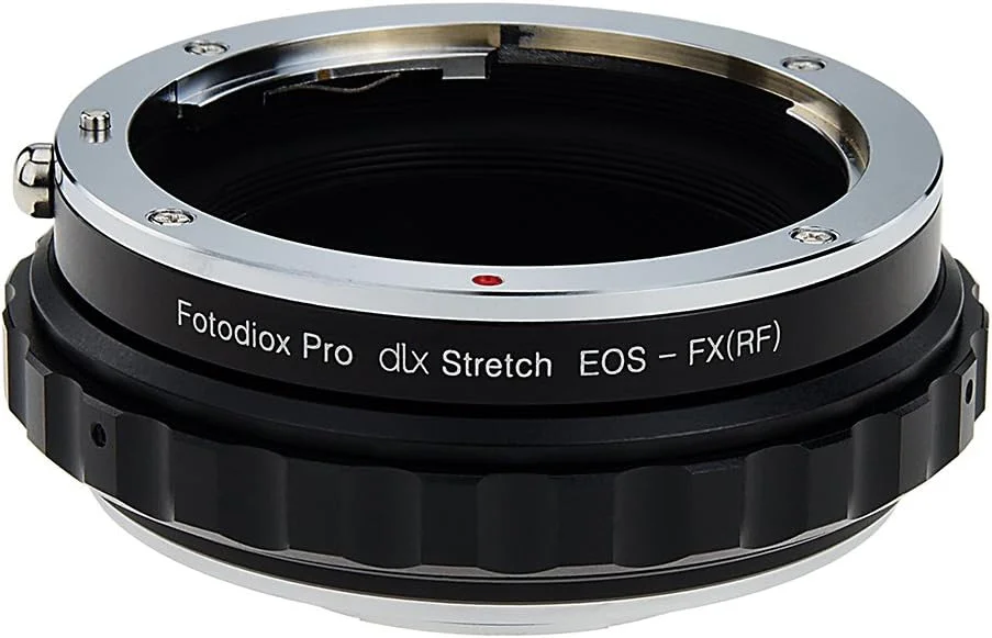 آداپتور مانت لنز کشویی Fotodiox DLX - لنزهای Canon EOS (EF/EF-S) D/SLR به بدنه دوربین بدون آینه Fujifilm X-Series با هلیکوئید فوکوس ماکرو و فیلترهای مغناطیسی