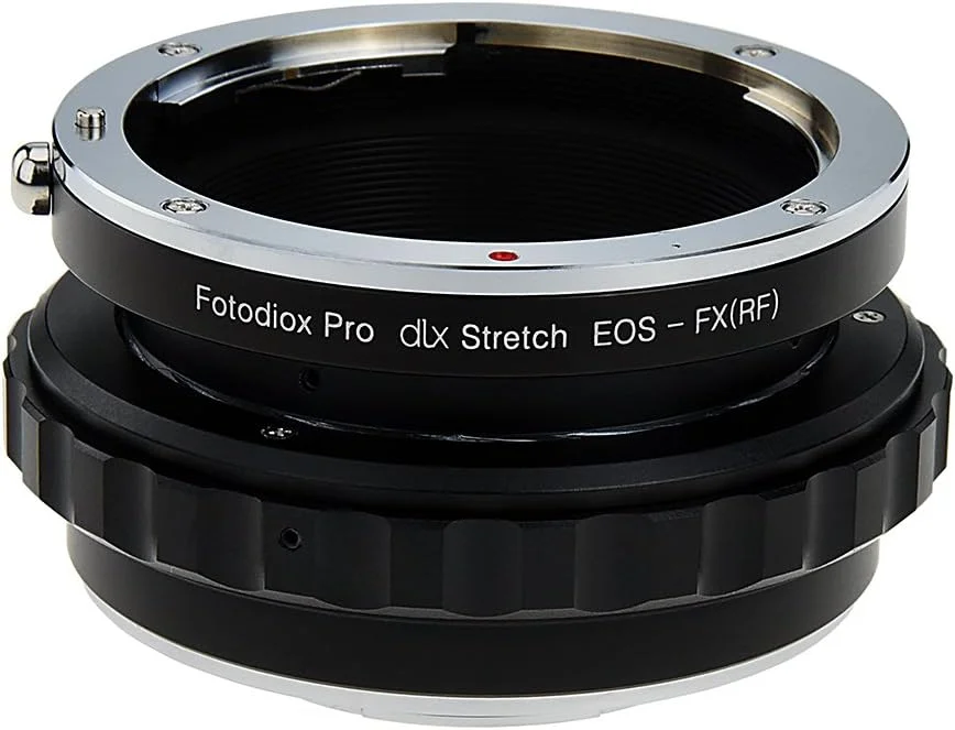 آداپتور مانت لنز کشویی Fotodiox DLX - لنزهای Canon EOS (EF/EF-S) D/SLR به بدنه دوربین بدون آینه Fujifilm X-Series با هلیکوئید فوکوس ماکرو و فیلترهای مغناطیسی