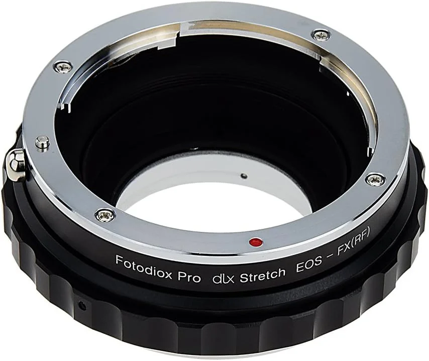 آداپتور مانت لنز کشویی Fotodiox DLX - لنزهای Canon EOS (EF/EF-S) D/SLR به بدنه دوربین بدون آینه Fujifilm X-Series با هلیکوئید فوکوس ماکرو و فیلترهای مغناطیسی