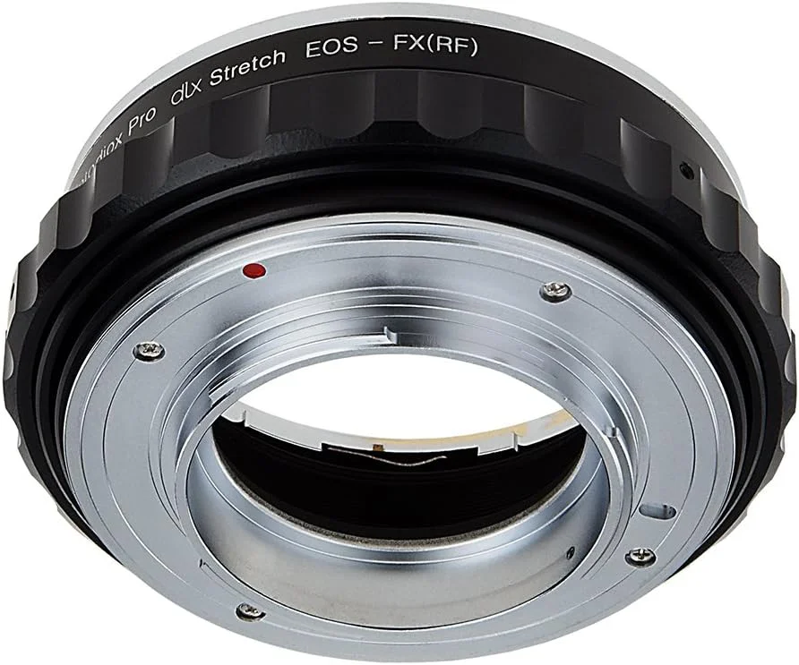 آداپتور مانت لنز کشویی Fotodiox DLX - لنزهای Canon EOS (EF/EF-S) D/SLR به بدنه دوربین بدون آینه Fujifilm X-Series با هلیکوئید فوکوس ماکرو و فیلترهای مغناطیسی