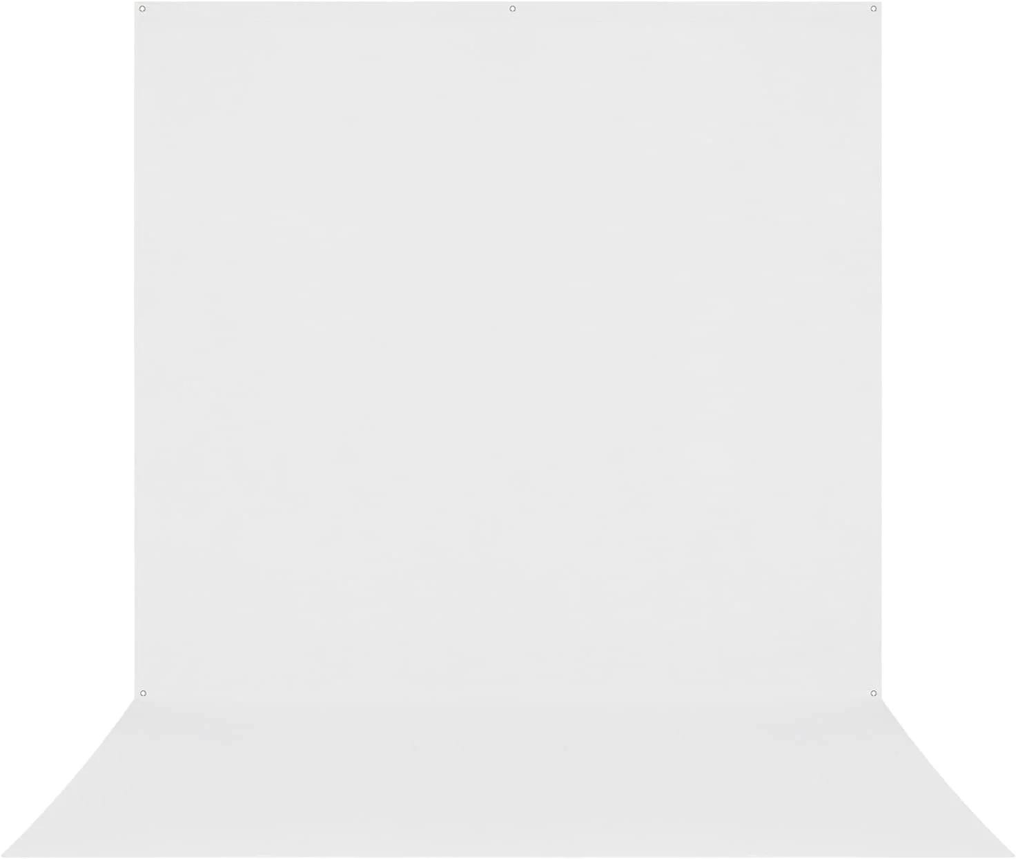 کیت پس زمینه سفید یکدست مقاوم در برابر چروک Westcott X-Drop Pro به ابعاد 8 در 13 فوت - برای پرتره های تمام قد، عکس های گروهی و استودیوهای عکس