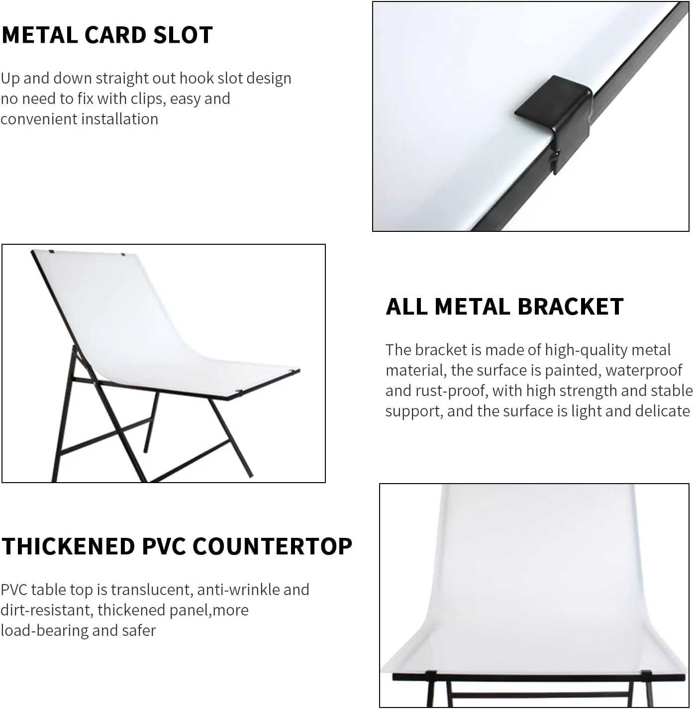 پس زمینه عکاسی PVC قابل حمل Padom، پس زمینه عکاسی طبیعت بی جان به سبک صندلی، میز عکاسی تاشو استودیوی عکسبرداری تخصصی برای عکاسی از محصولات طبیعت بی جان (60x100) سانتی متر پس زمینه عکاسی PVC قابل حمل Padom، پس زمینه عکاسی طبیعت بی جان به سبک صندلی، میز عکاسی تاشو استودیوی عکسبرداری تخصصی برای عکاسی از محصولات طبیعت بی جان (60x100) سانتی متر