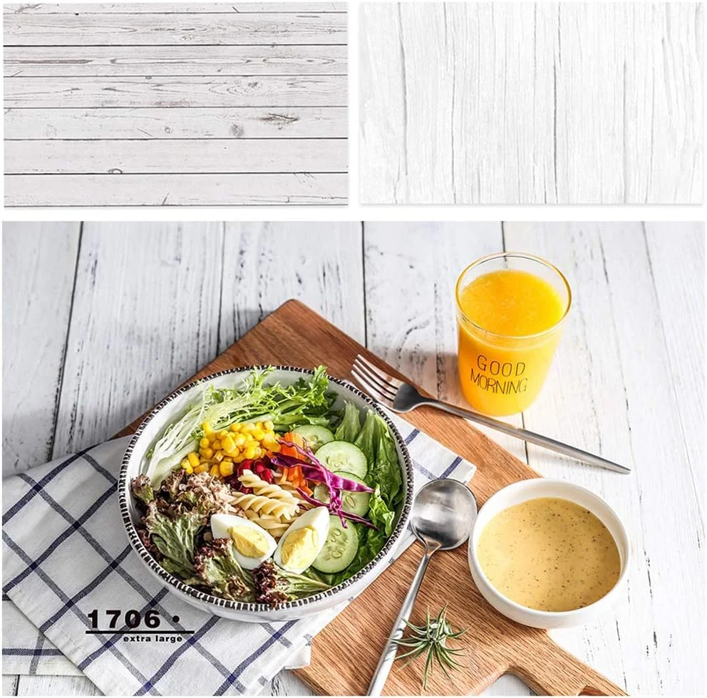 مجموعه پس زمینه عکاسی مواد غذایی BPA®، 3 عدد، 54x84 سانتی متر، پس زمینه دو طرفه برای عکاسی استودیویی، محصولات، جواهرات، عکس های روی میز، لوازم جانبی