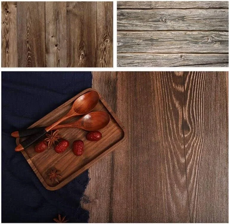 مجموعه پس زمینه عکاسی مواد غذایی BPA®، 3 عدد، 54x84 سانتی متر، پس زمینه دو طرفه برای عکاسی استودیویی، محصولات، جواهرات، عکس های روی میز، لوازم جانبی