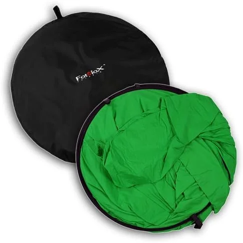 پس زمینه کروماکی سبز موسلین فوتودیوکس 2.4x4.3 متری - پس زمینه تاشو و قابل حمل