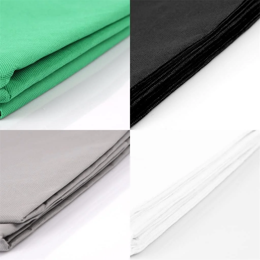 کیت پایه نگهدارنده پرده فون پرتابل 2x2 متری، سیستم پشتیبانی پس زمینه، پرده سفید مشکی سبز برای عکاسی کروماکی کیت پایه نگهدارنده پرده فون پرتابل 2x2 متری، سیستم پشتیبانی پس زمینه، پرده سفید مشکی سبز برای عکاسی کروماکی