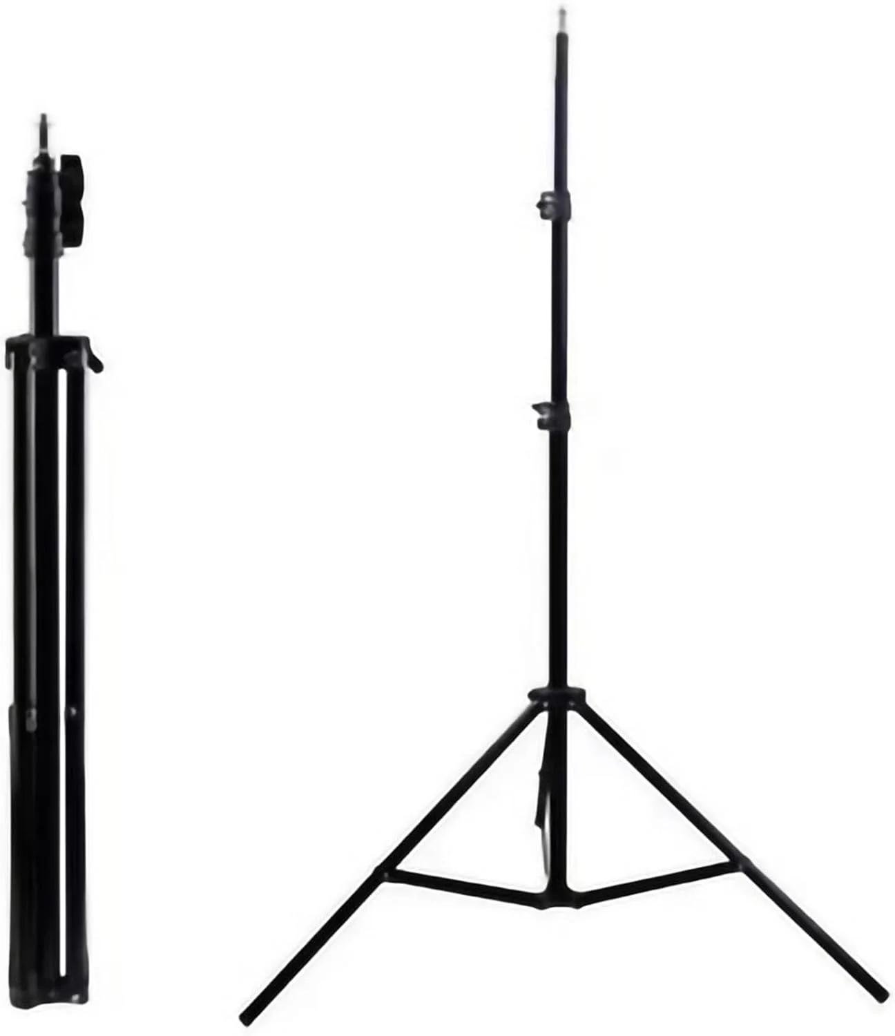 پایه نگهدارنده پس زمینه جمع شونده، لوله آهنی مستحکم، مناسب برای ضبط ویدیو با دوربین موبایل و دوربین عکاسی، مشکی (2x2 متر بدون پس زمینه) پایه نگهدارنده پس زمینه جمع شونده، لوله آهنی مستحکم، مناسب برای ضبط ویدیو با دوربین موبایل و دوربین عکاسی، مشکی (2x2 متر بدون پس زمینه)