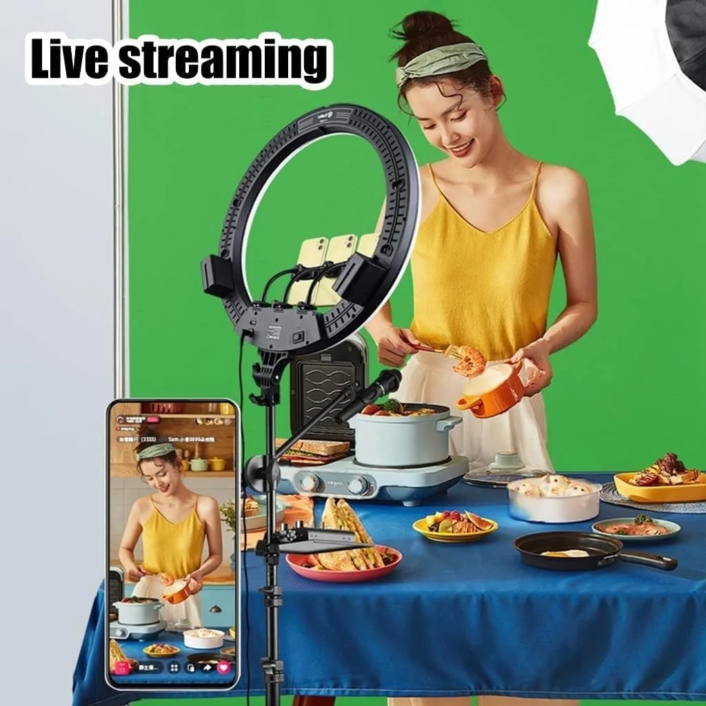 پس زمینه برای عکاسی، پس زمینه قابل حمل با پایه و 4 گیره، پرده سبز کروماکی، برای پخش زنده و کنفرانس ویدئویی