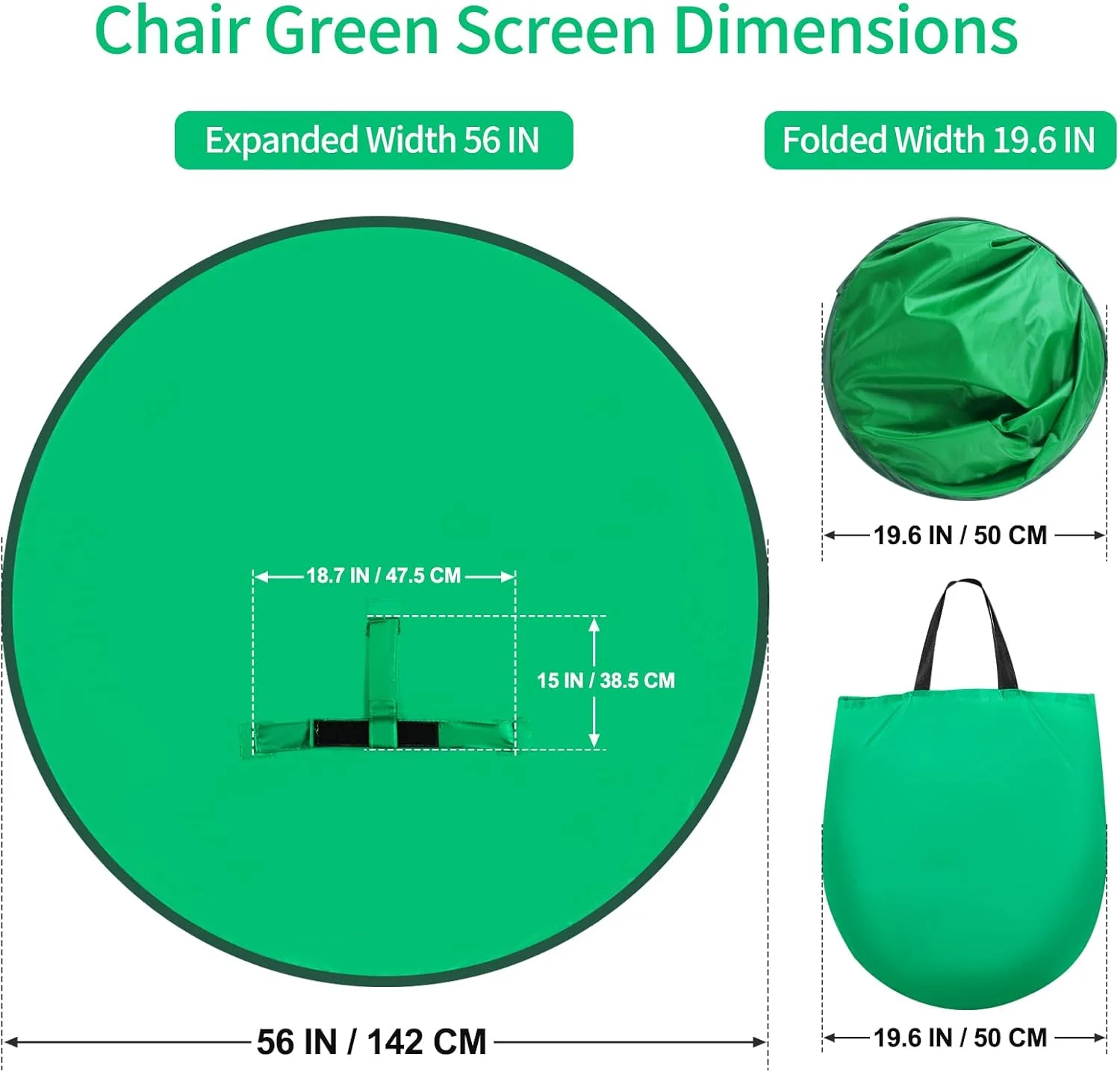 پس زمینه پرده سبز با پایه، 1.42 متر، پس زمینه سبز تاشو، پرده سبز پاپ آپ با کیف نگهداری، پس زمینه قابل حمل برای عکاسی، بازی، پخش زنده، جلسات زوم و بازی پس زمینه پرده سبز با پایه، 1.42 متر، پس زمینه سبز تاشو، پرده سبز پاپ آپ با کیف نگهداری، پس زمینه قابل حمل برای عکاسی، بازی، پخش زنده، جلسات زوم و بازی