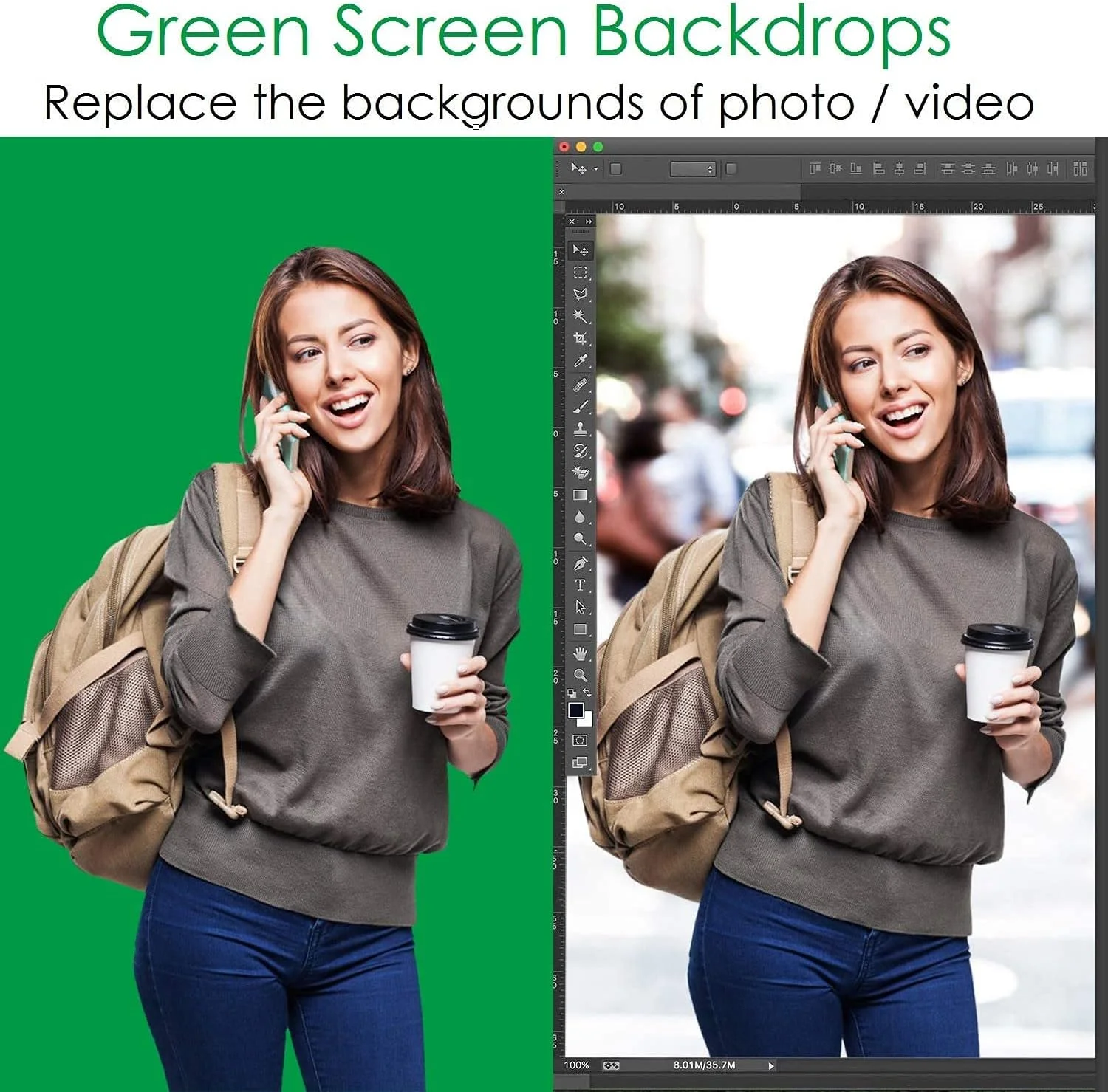 کیت سیستم پشتیبانی پس زمینه کول بیبی 2X2M با کیف حمل برای استودیو عکس و فیلم عکاسی (پایه پس زمینه 2M*2M + پرده پس زمینه) کیت سیستم پشتیبانی پس زمینه کول بیبی 2X2M با کیف حمل برای استودیو عکس و فیلم عکاسی (پایه پس زمینه 2M*2M + پرده پس زمینه)